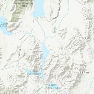 NZ South Island-Topographic Preview 2