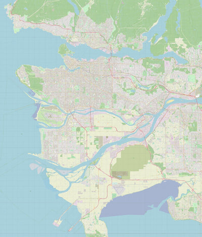 Vancouver Tourist Street Map Preview 1