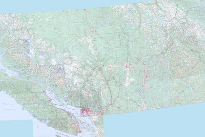 South BC Topo (1:250k) Preview 1