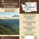 William O. Douglas plus Norse Peak and Clearwater Wildernesses Map Bundle Preview 1