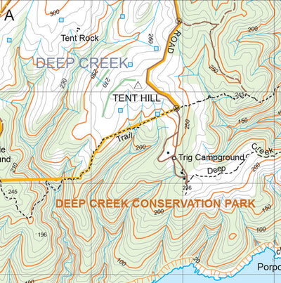 Mount Lofty Ranges Map 79D Preview 3