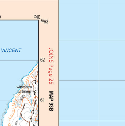 Mount Lofty Ranges Map 93B & 93A Preview 2
