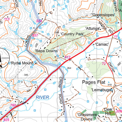 Mount Lofty Ranges Map 95C Preview 2