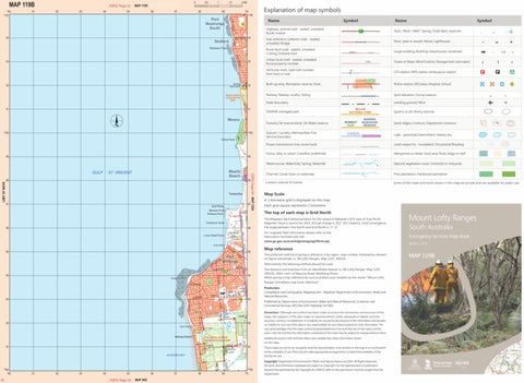 Mount Lofty Ranges Map 119B Preview 1