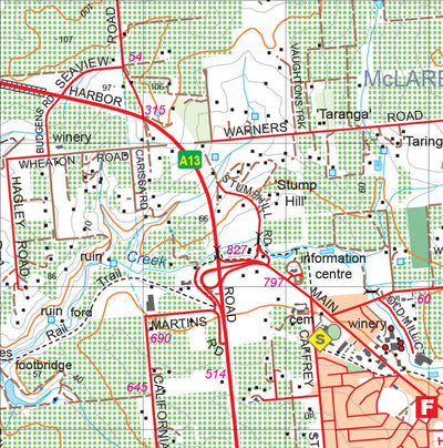 Mount Lofty Ranges Map 120A Preview 2