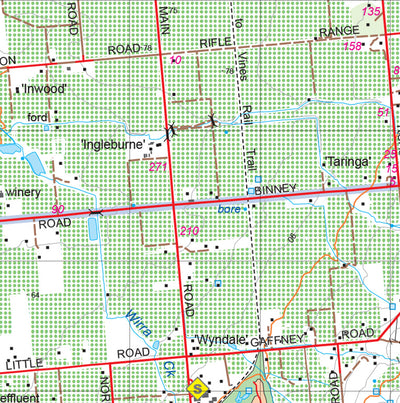 Mount Lofty Ranges Map 120A Preview 3