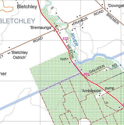 Mount Lofty Ranges Map 122A Preview 3