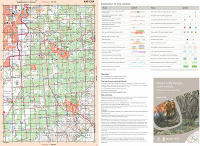 Mount Lofty Ranges Map 120A Preview 1