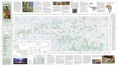 Comanche National Grassland Visitor Map (East Half) Preview 1