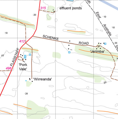 Mount Lofty Ranges Map 123B Preview 2