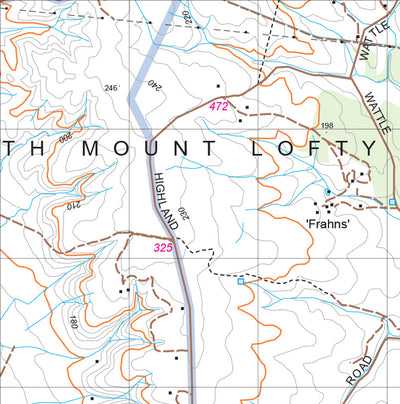 Mount Lofty Ranges Map 122D Preview 2
