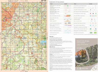 Mount Lofty Ranges Map 120D Preview 1