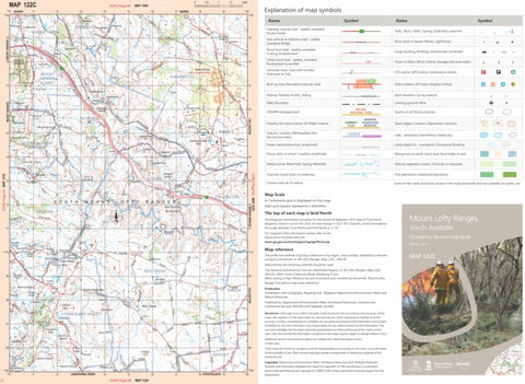 Mount Lofty Ranges Map 122C Preview 1