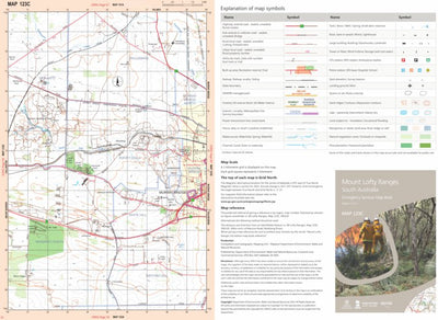 Mount Lofty Ranges Map 123C Preview 1