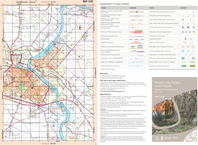 Mount Lofty Ranges Map 123D Preview 1