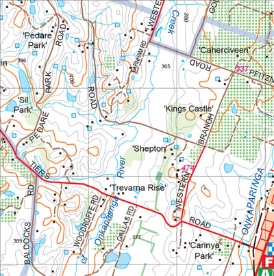 Mount Lofty Ranges Map 149B Preview 2