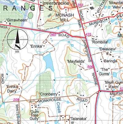 Mount Lofty Ranges Map 149B Preview 3