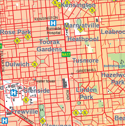 Mount Lofty Ranges Map 148B Preview 2