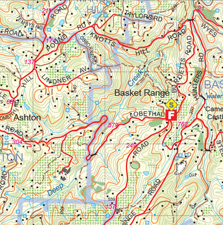 Mount Lofty Ranges Map 149A by Mapland - Department for Environment and ...