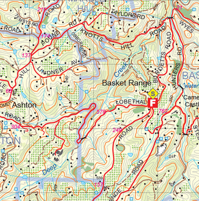 Mount Lofty Ranges Map 149A Preview 2
