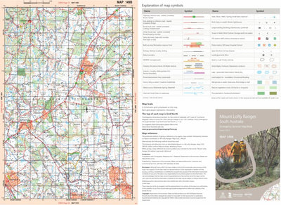 Mount Lofty Ranges Map 149B Preview 1