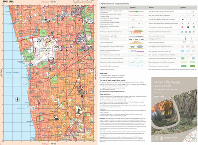 Mount Lofty Ranges Map 148A Preview 1