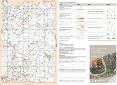 Mount Lofty Ranges Map 150A Preview 1