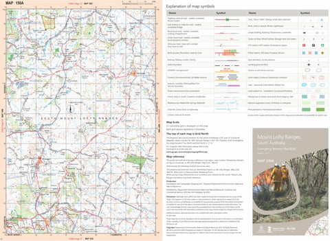 Mount Lofty Ranges Map 150A Preview 1