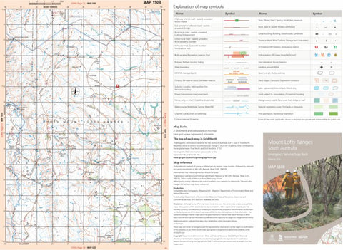 Mount Lofty Ranges Map 150B Preview 1