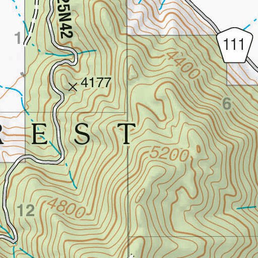 Genesee Valley Map by US Forest Service R5 | Avenza Maps