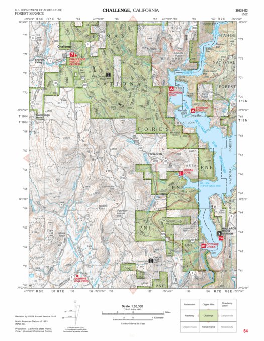 Challenge Map by US Forest Service R5 | Avenza Maps