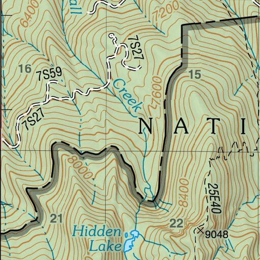 Kaiser Peak Map by US Forest Service R5 | Avenza Maps