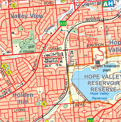 Mount Lofty Ranges Map 148D Preview 3