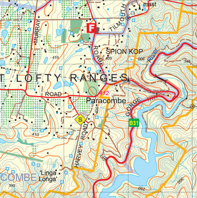 Mount Lofty Ranges Map 149C Preview 3