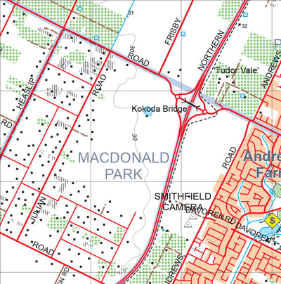 Mount Lofty Ranges Map 177B Preview 2