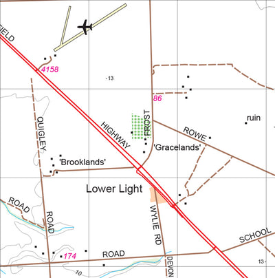 Mount Lofty Ranges Map 176D Preview 2