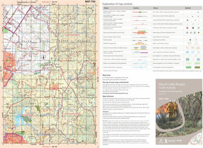 Mount Lofty Ranges Map 178A Preview 1
