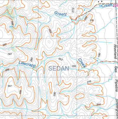 Mount Lofty Ranges Map 180C Preview 3