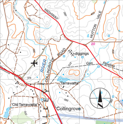 Mount Lofty Ranges Map 179D Preview 2