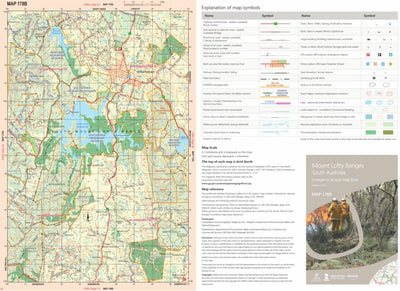 Mount Lofty Ranges Map 178B Preview 1