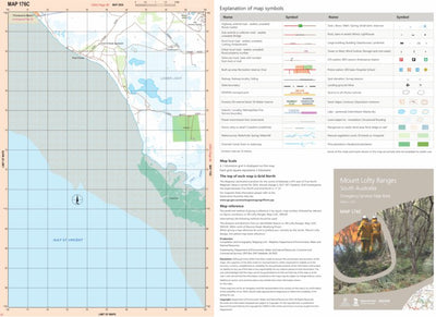 Mount Lofty Ranges Map 176C Preview 1