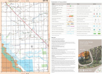 Mount Lofty Ranges Map 176D Preview 1