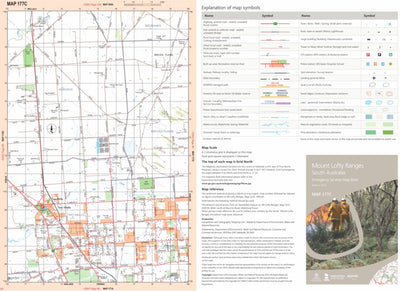 Mount Lofty Ranges Map 177C Preview 1