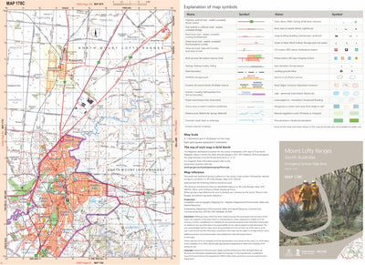 Mount Lofty Ranges Map 178C Preview 1