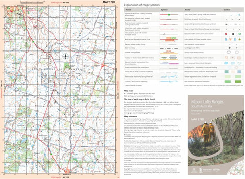 Mount Lofty Ranges Map 179D Preview 1