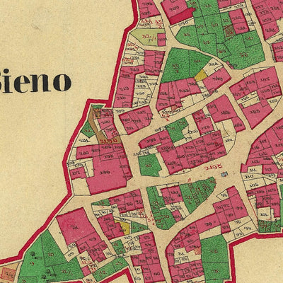 BIENO Mappa originale d'impianto del Catasto austro-ungarico. Scala 1:2880 Preview 3