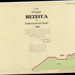 BEZZECCA Mappa originale d'impianto del Catasto austro-ungarico. Scala 1:2880 Preview 1