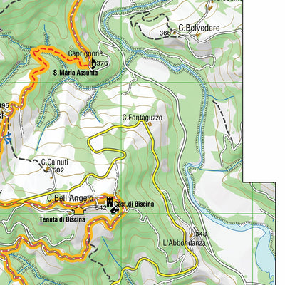 Cammino di San Francesco 1:25.000 from La Verna to Assisi Preview 2