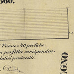 BORGO Mappa originale d'impianto del Catasto austro-ungarico. Scala 1:2880 Preview 3