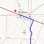 Central Oregon SxS Where To Ride Brothers Map #2 Preview 2